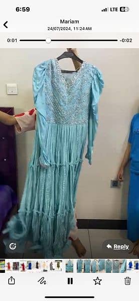 Wedding Dress / Walima maxi / Maxi for sale/ wedding dress for sale 5