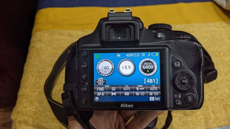 Nikon D3300 DSLR camera with 18/55 lens 2