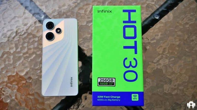 Infinix Hot 30 condition 10/10 Ram 8-8 GB hai storage 128 GB 0