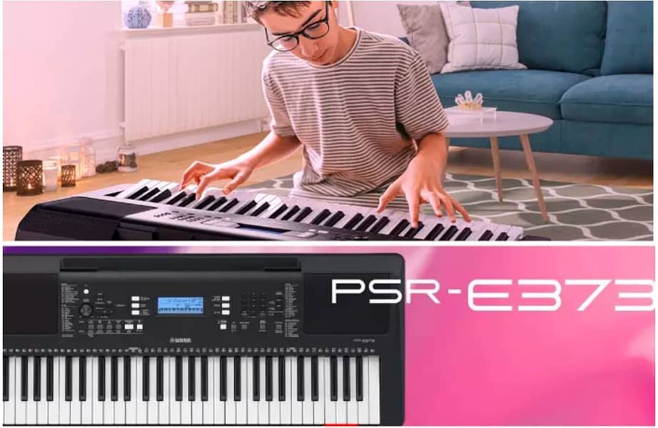 Yamaha PSR-E383 Digital Keyboard New Arrival Box Pack 0