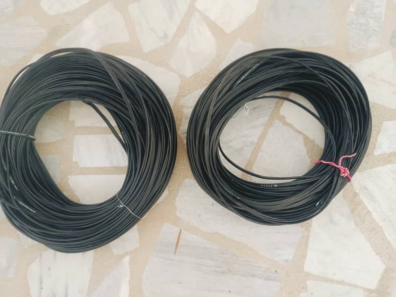 2 month used PTCL networking Cable 190 metres (Only 1 joint after 110) 3