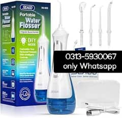 seago cordless water dental flosser oral irrigator braces cleaner