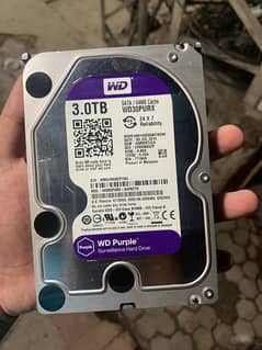 3TB WD hard drive in good condition