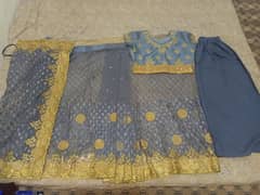 stitch Net embroidery saree available