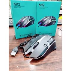 M12 RGB Gaming And Office Mouse for PC Laptop