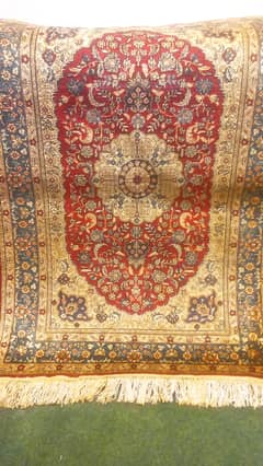 Handmade 100% SILK Iran Qoum carpet.