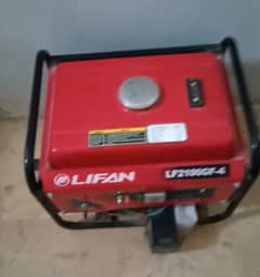 Lifaan generator 1.2 kva 40hours Runtime