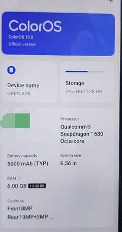 oppo A76