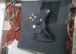 xbox 360 with 2 controller