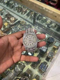 rolex diamond stone watches