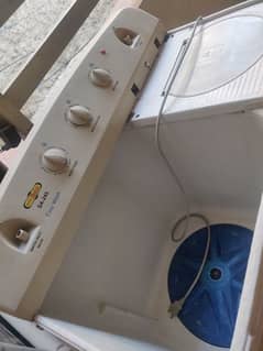 Super Asia Washing Machine With Dryer good condition