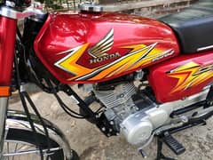 Honda 125 Model 2020 Sticker 2021 Red Fabulous LusSh condition