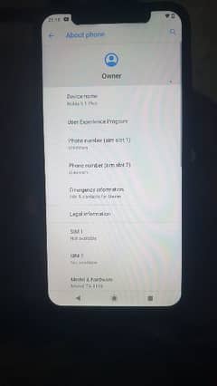 Nokia 6.1 plus 4Gb 64GB Rom