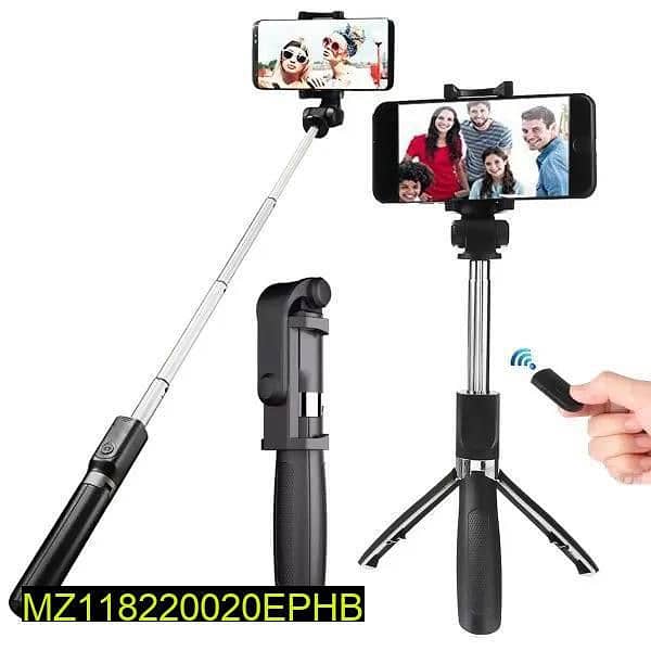 Selfie stick with wireless remote 2