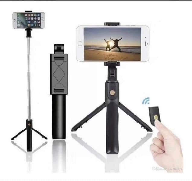 Selfie stick with wireless remote 3