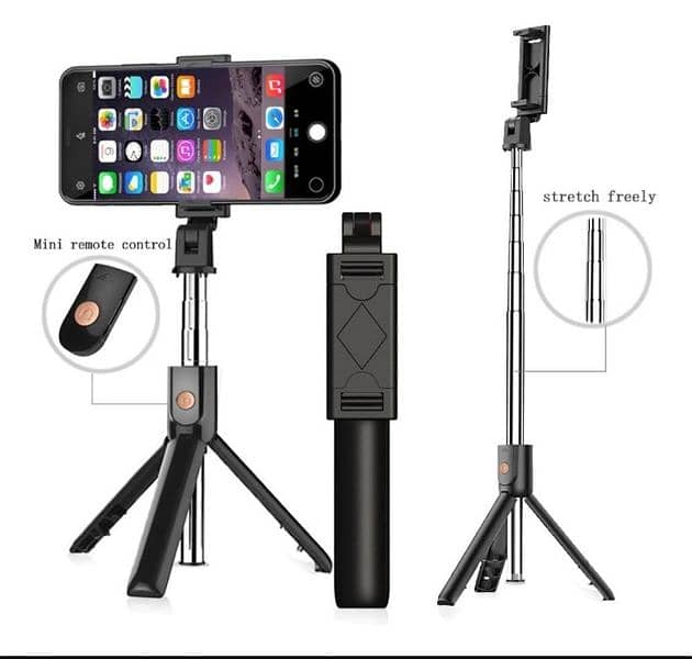 Selfie stick with wireless remote 4