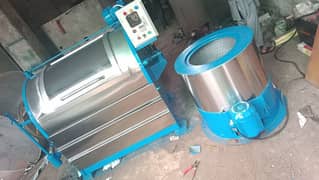 industrial washing plant spiner  tumbler dryer hydro steam prees