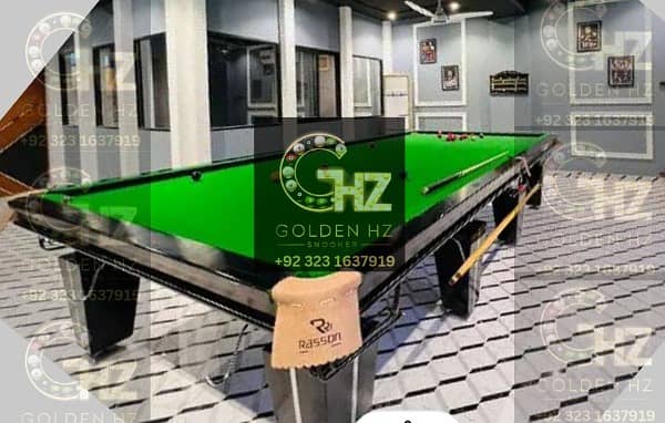 Snooker Table |Pool Table| WIRAKA | STAR | RASSON | SHENDAR 15