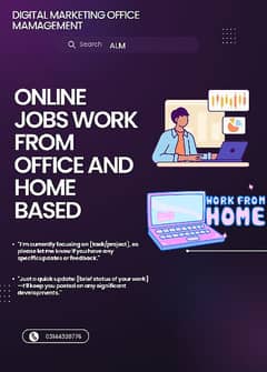 Online Job Opportunity for male female and students