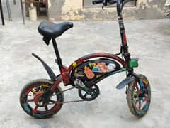 Electric Bicycle With battery condition 10/10