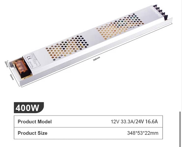 LED DRIVER 400W POWER SUPPLY 12v 7