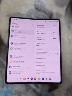 Samsung fold 3 PTA approved physical dual sim 256gb