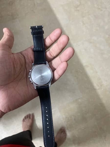 Casio Leather Strap Watch 1