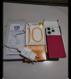 spark 10 pro red magic color 8 128 gb