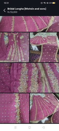 bridal lehenga