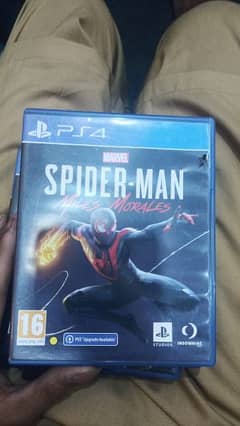 ps4 game spiderman Miles morales