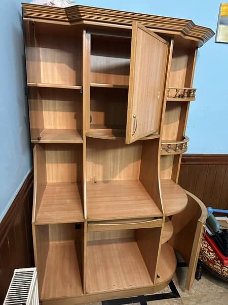 Study Table + Cabinet / Cupboard 1