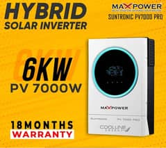 6Kwatt Hybrid Solar Inverter Maxpower | Suntronic pv7000 pro 0