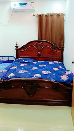 Turkish style King size bed with 2 side tables