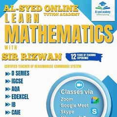 Online Maths tutors/ tuition