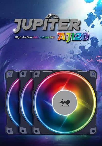 Jupiter ARGB Gaming PC Fans 120mm 2