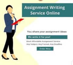 hand written assignment service available