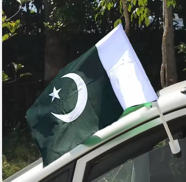 Pakistan Flag for Your Bike or car pole , car flag rod 3