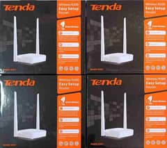 Tenda Dual Antenna WiFi router box pack 0