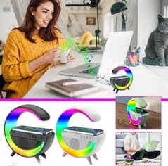 LED Wireless Charging Bluetooth Speaker