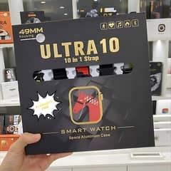 Smart Watch Ultra Bundle (10 Straps + Case)