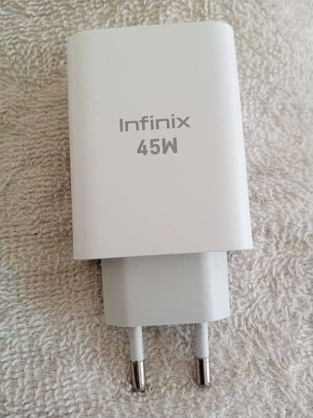 Infinx 45 wat charger original box wala 03129572280 0