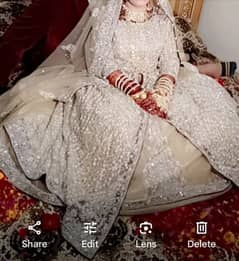 double frel bridal maxi 1 time use only whatsapp 03084796570