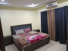 Par Day short time One BeD Room apartment Available for rent in Bahria town phase 4 and 6 empire Heights 2 Family apartment