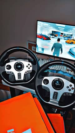 Gaming Steering Wheel 900 Degree