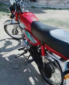 Honda bike CD 70 cc model 2017 for sale 03255388973