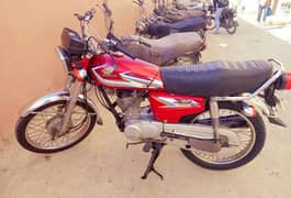 Honda 125 CG 2016 model for sale