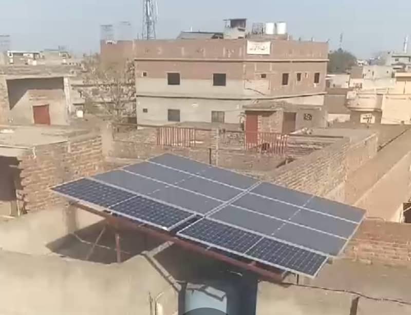 Solar system 6KW 4kW Ongrid Hybrid inverter with installation 2