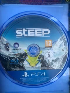 Steep game CD for ps4