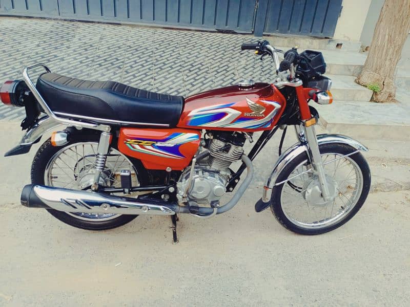 Honda CG125 2022 Lush Condition All Punjab Number 1