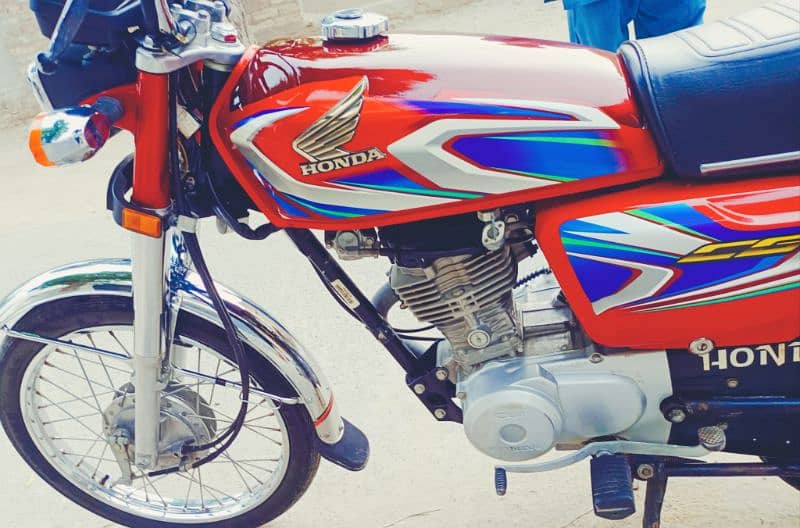 Honda CG125 2022 Lush Condition All Punjab Number 2